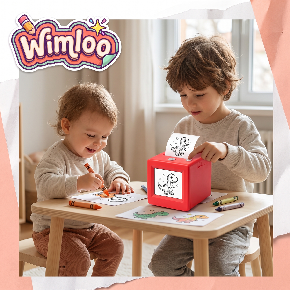Wimloo™ AI Voice Sticker Printer