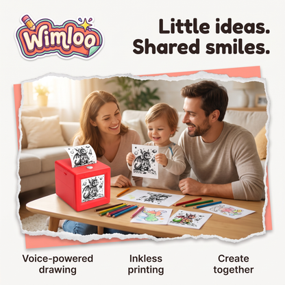 Wimloo™ AI Voice Sticker Printer