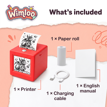 Wimloo™ AI Voice Sticker Printer